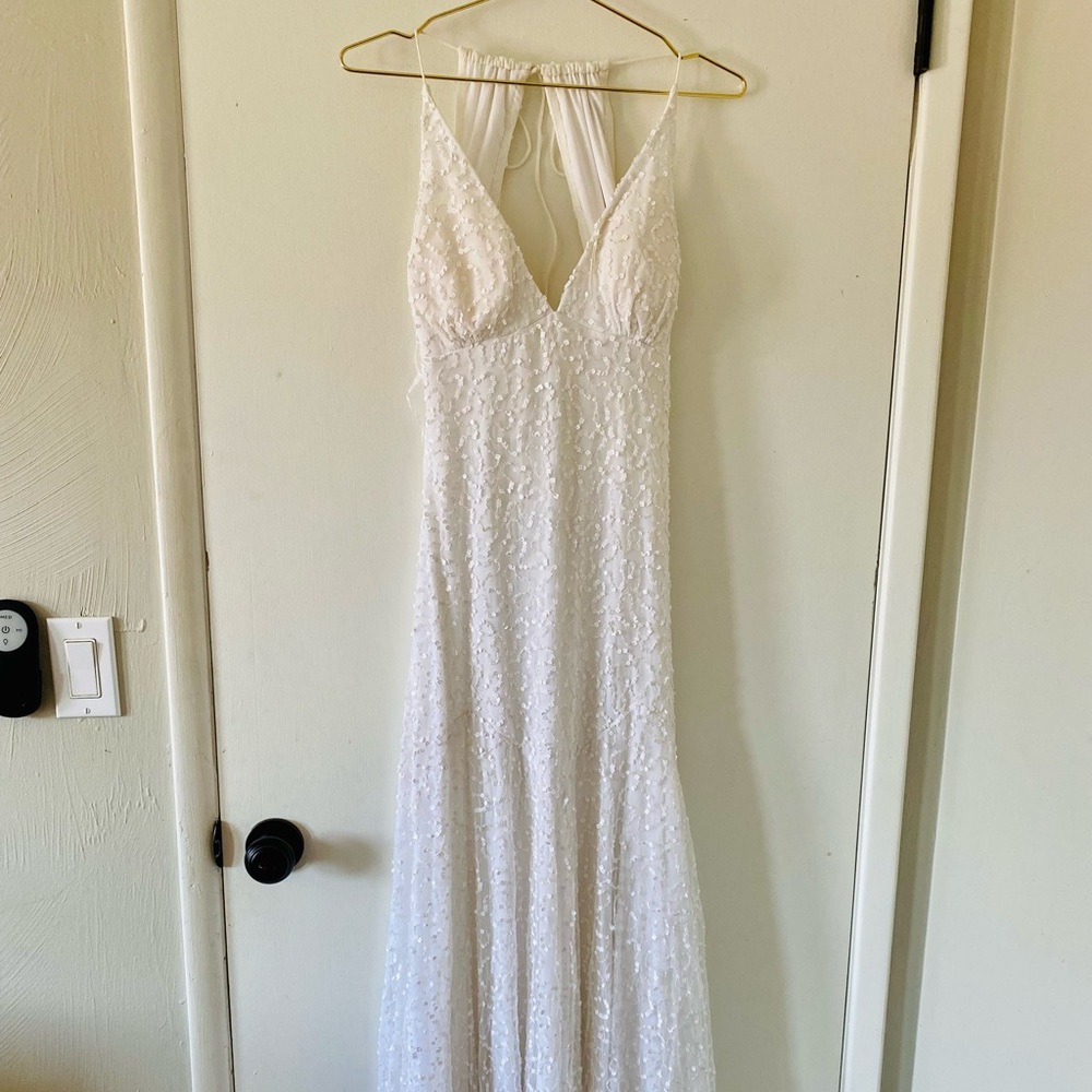 EUC sz 4 Cache sequined dress